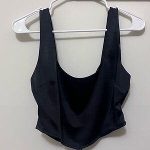 Forever 21 Black Crop Top